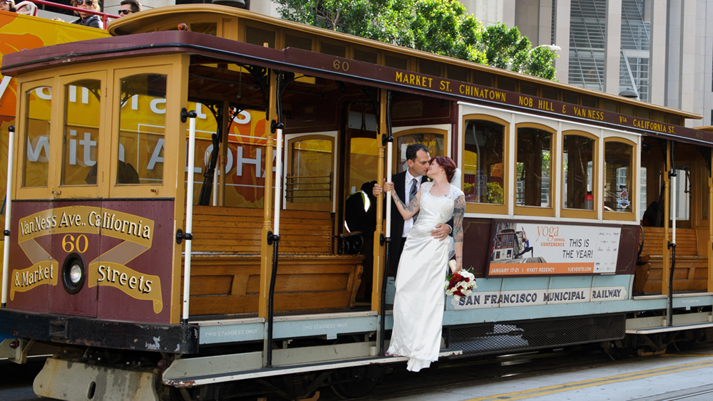 SF Cable Car on California Street.