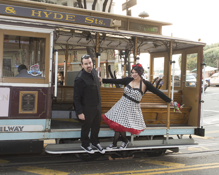 Cable Car on the Powell Street Line