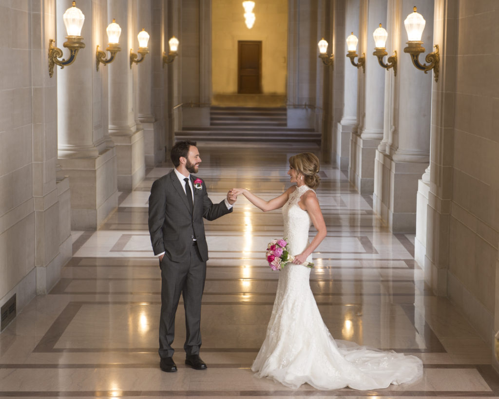 Hallway Wedding Image