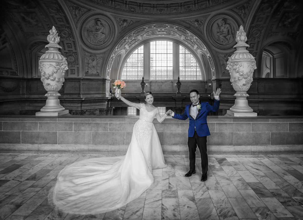 San Francisco Wedding Photography at City Hall