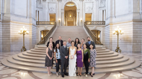 Some SF city hall wedding photography