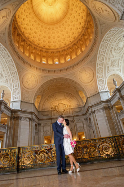 Mayors Balcony at San Francisco City Hall