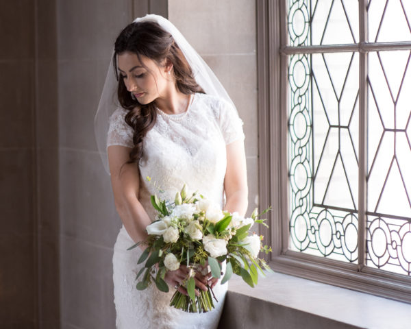 3rd Floor Window Bride at SF City Hall