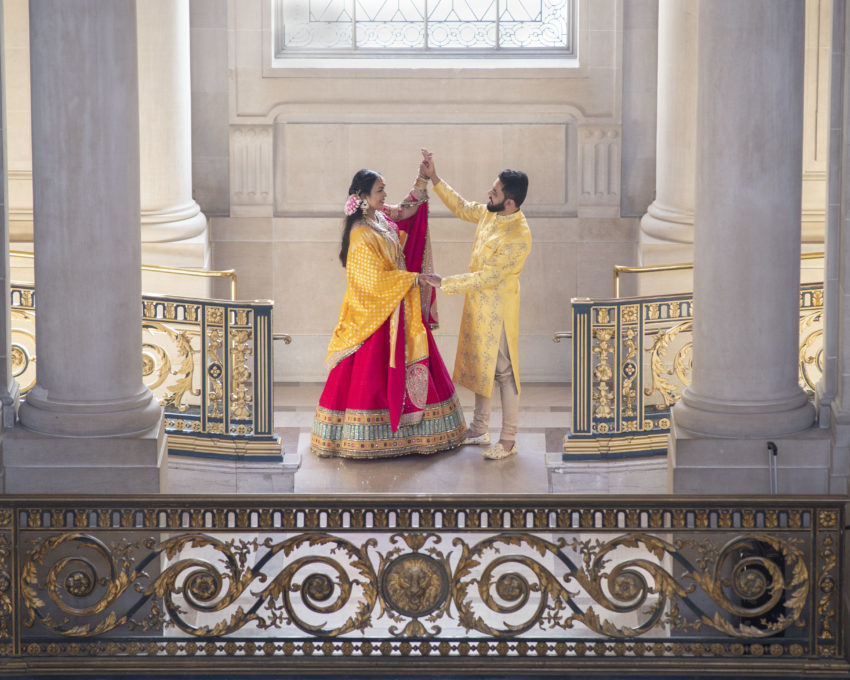 Indian Wedding Photography at SF City Hall