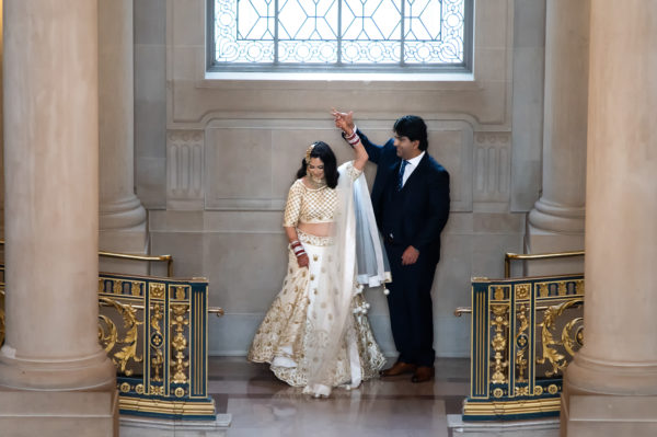 Indian wedding at San Francisco city hall