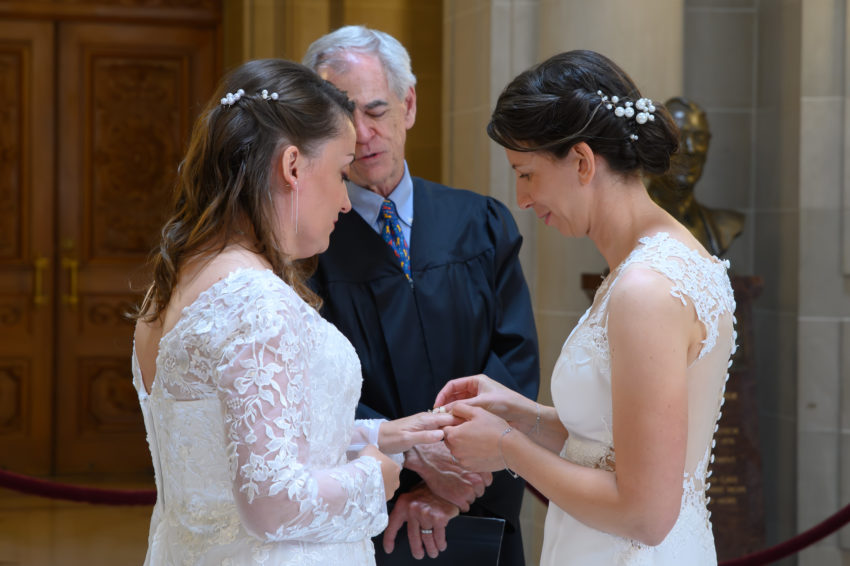 LGBTQ Civil Ceremony at SF City Hall